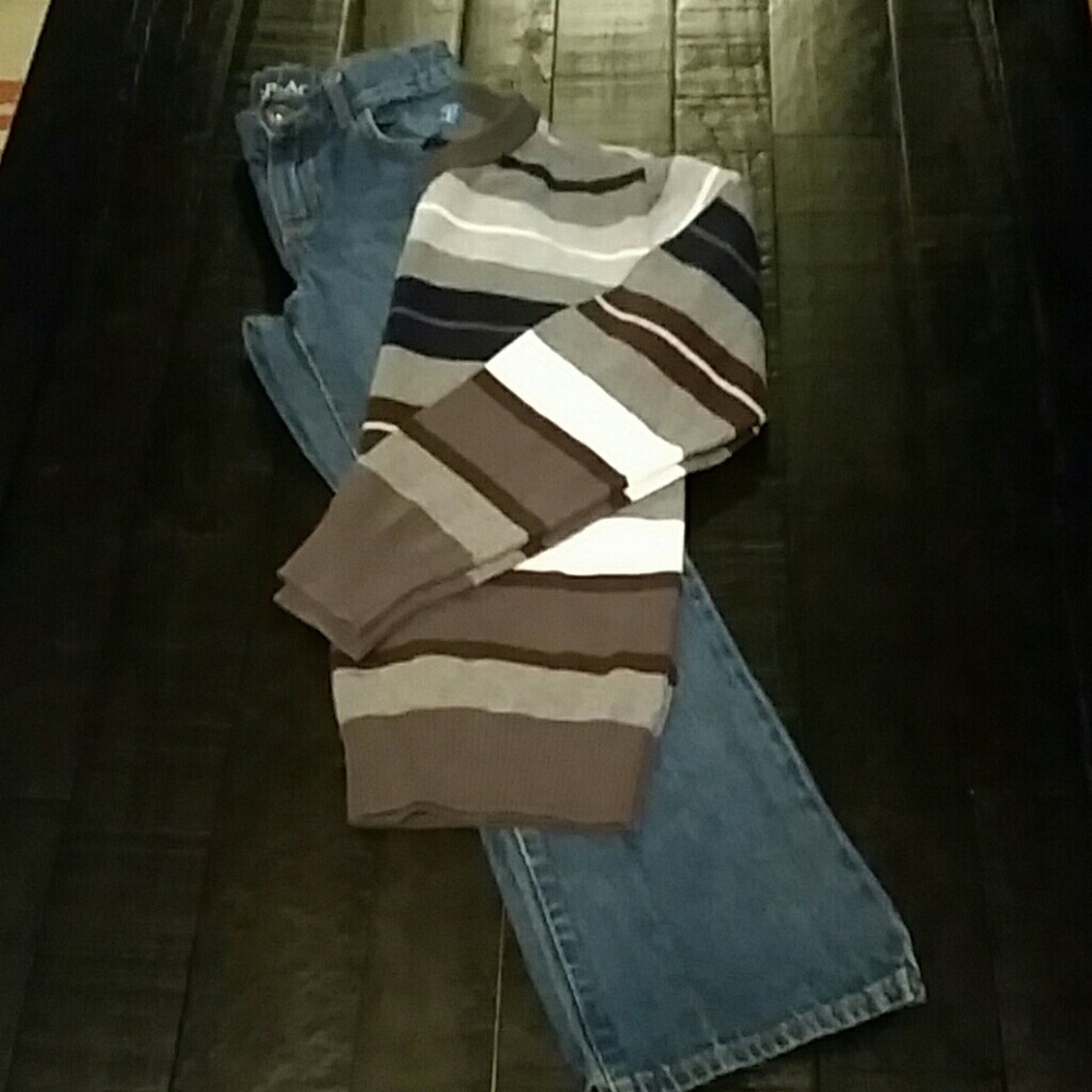 EUC Boys Outfit Childrens Place Size 8